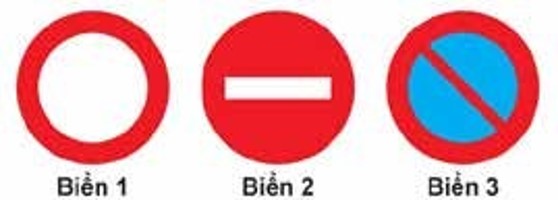Câu 329: Biển nào là biển “Cấm đi ngược chiều”?