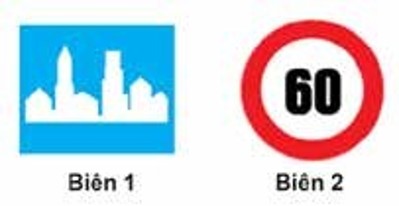 Câu 366: Biển nào báo hiệu hạn chế tốc độ của phương tiện không vượt quá trị số ghi trên biển?
